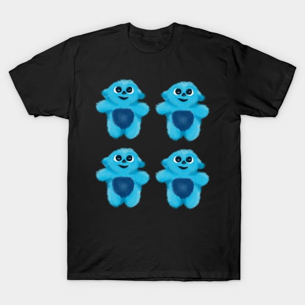 Beebo Sticker Set T-Shirt by freddyhlb